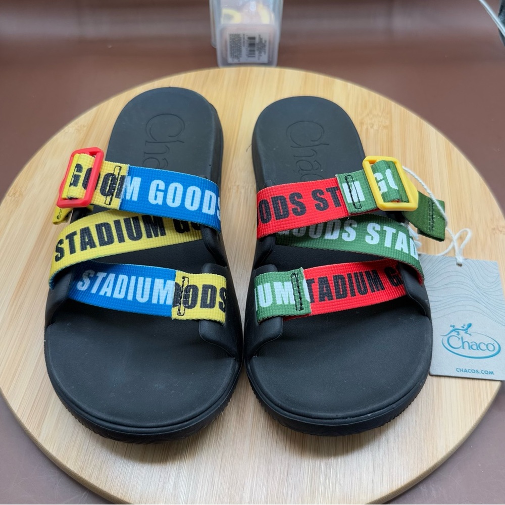 Stadium Goods x Chaco Sandals Multi JCH198502 Sz 7 NEW